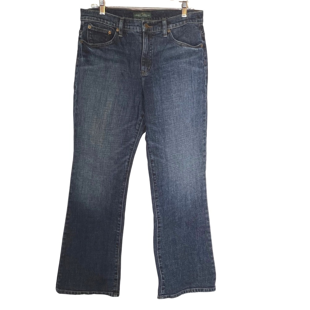 LRL Lauren‎ Jeans Co. Ralph Lauren Women's Blue Bootcut Jeans - Size 12